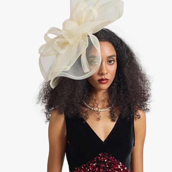 Elegant Kentucky Derby Hat Flower main image 4